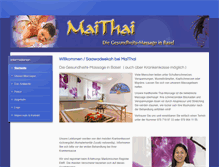 Tablet Screenshot of maithai-basel.info